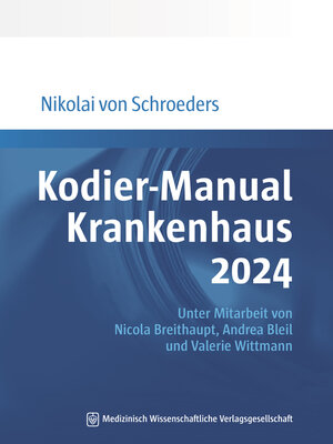 cover image of Kodier-Manual Krankenhaus 2024